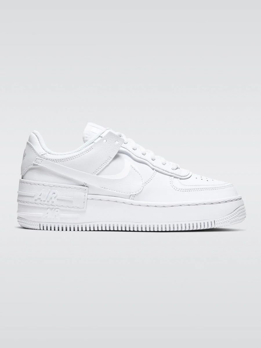 Nike Air Force 1 Shadow - White-White White - White-White White - Size 8 | Carbon38