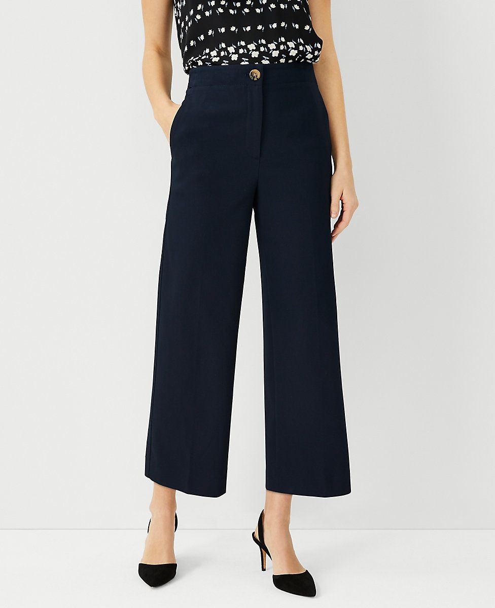 The Wide Leg Crop Pant | Ann Taylor (US)