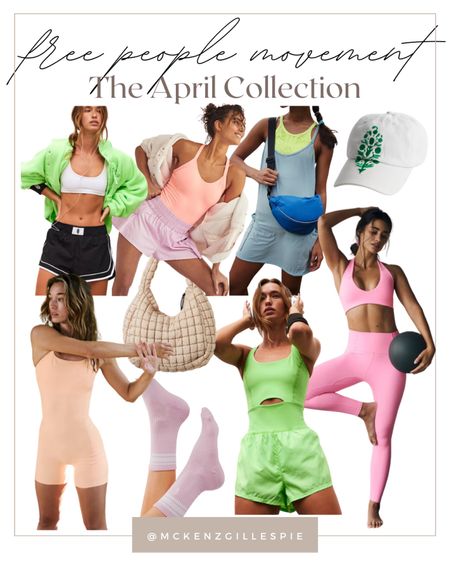 Free people movement April Collection finds that I love!! Shorts, tops, biker shorts, and accessories perf for spring! 

#LTKfindsunder100 #LTKfitness #LTKActive