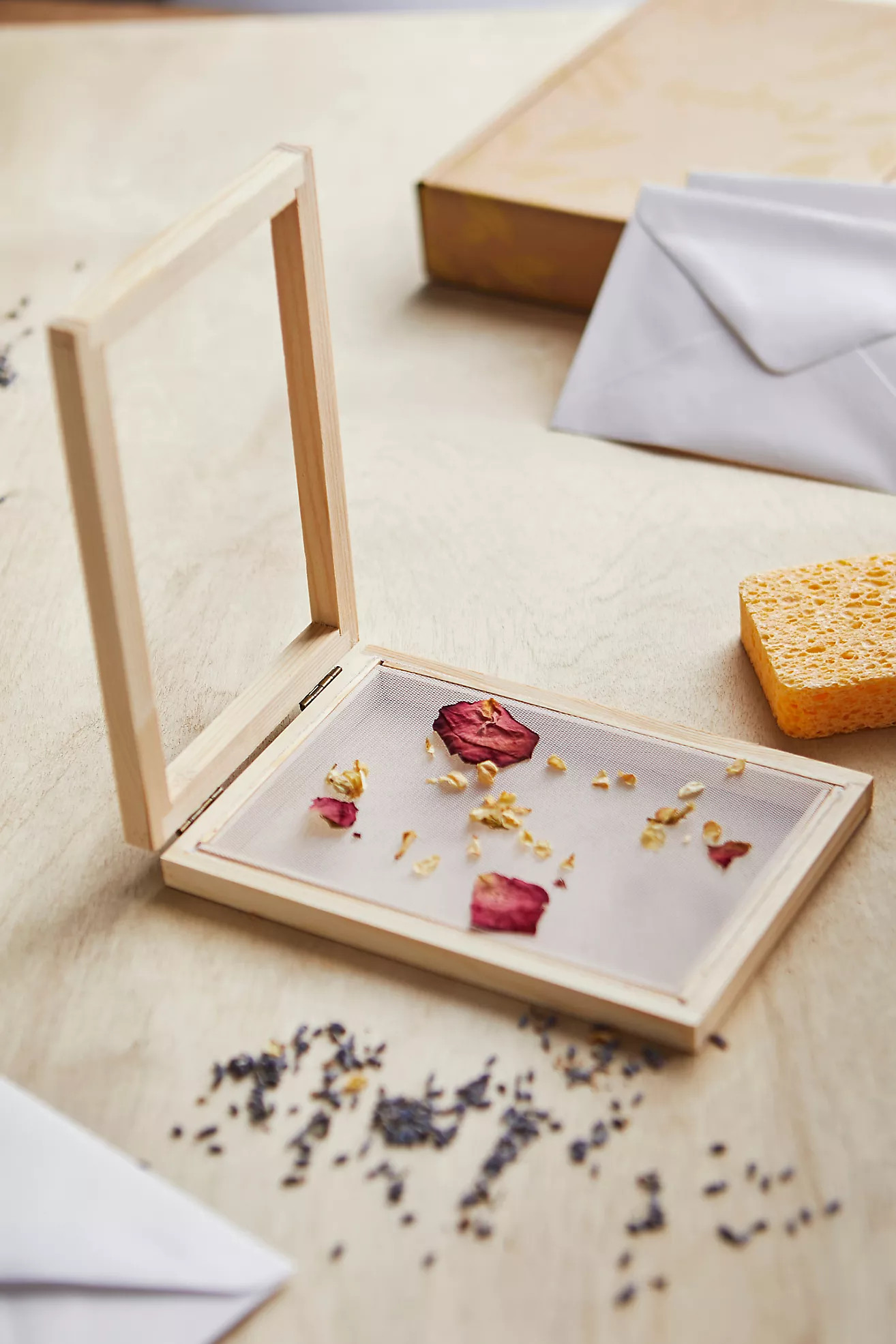Floral Paper Making Kit | Anthropologie (US)