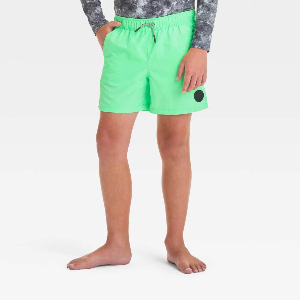 Boys' Solid Swim Shorts - art class™ | Target