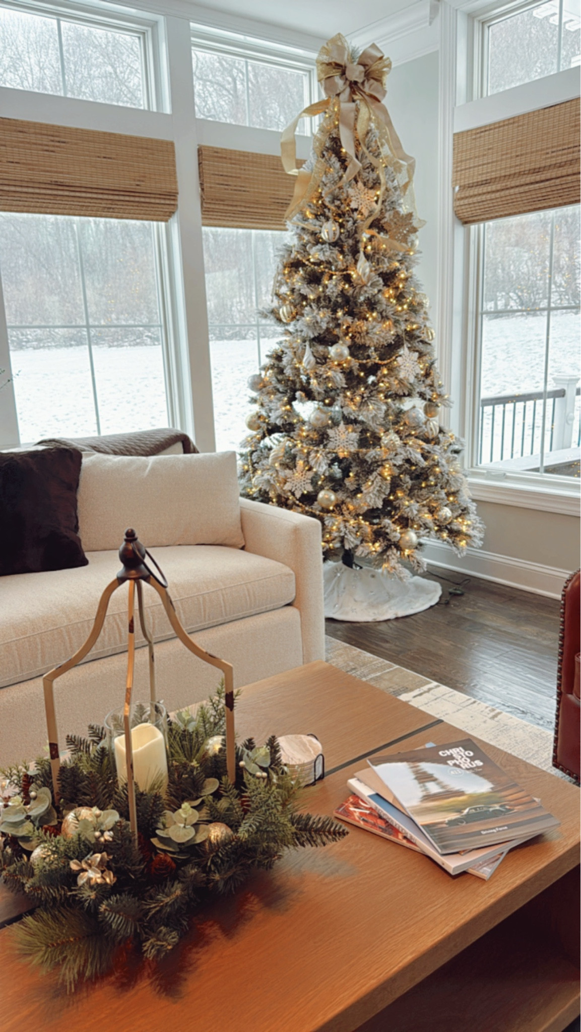 Cozy Living Room decorated for Winter ❄️✨

#LTKHome #LTKStyleTip #LTKSeasonal