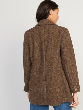 Soft-Brushed Oversized Blazer for Women | Old Navy (US)