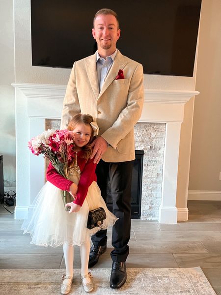 Father Daughter/ Sweetheart Dance, Princess Dress, Little Girl’s Dress, Girl’s Party Dress, Tulle Dress, Sports Coat, Dad look, Dress up with Dad, Sparkly dress for girls, red shrug, red cardigan for girls 

#LTKunder50 #LTKfamily #LTKkids