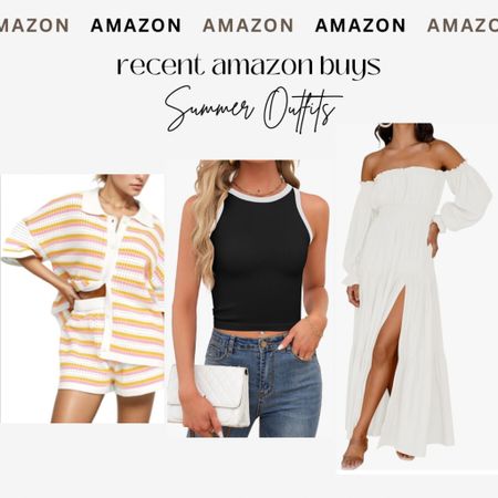 Recent Amazon buys 
Summer outfits 

#LTKU #LTKFindsUnder50 #LTKSeasonal
