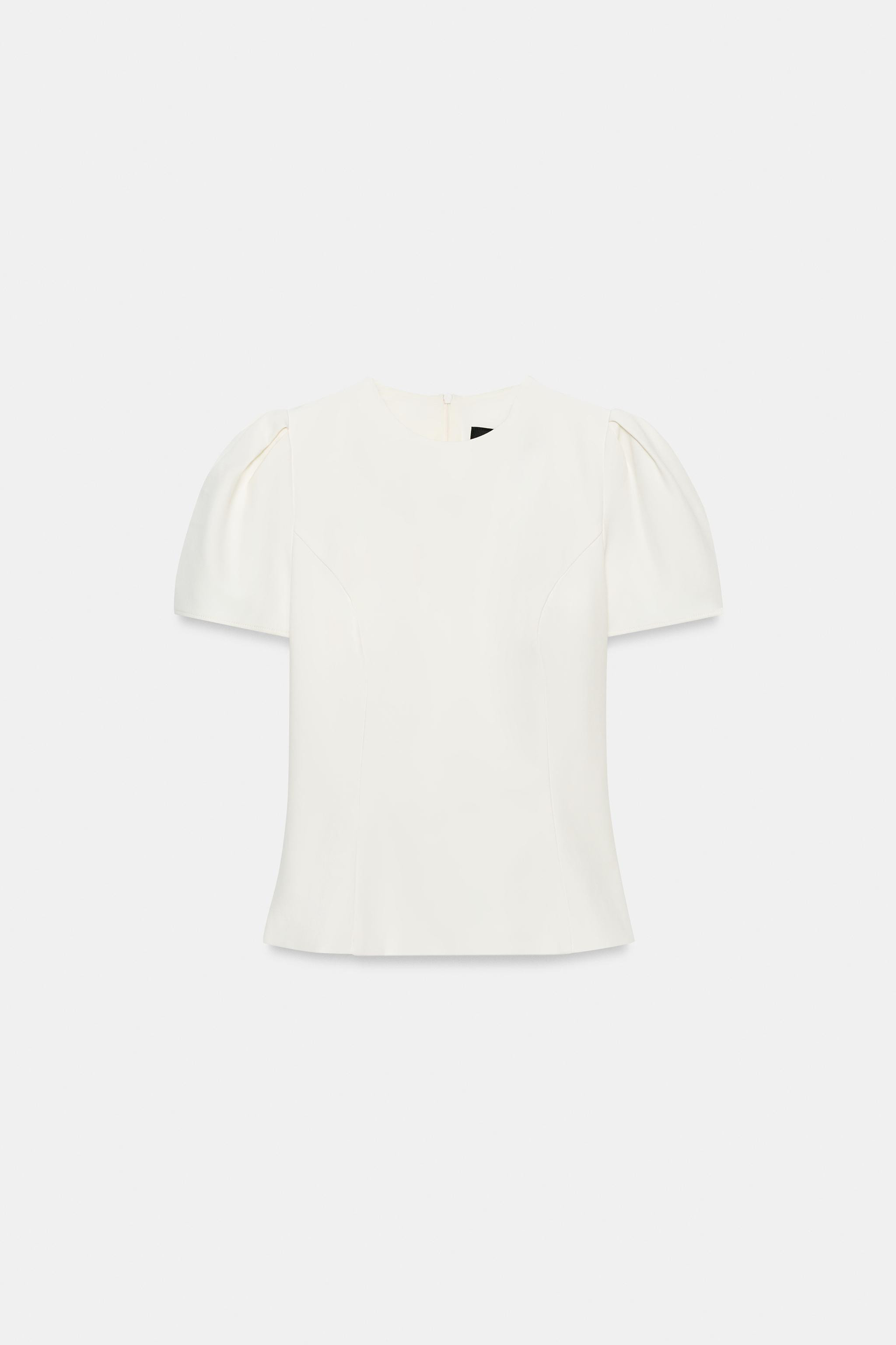 PUFF SLEEVE TOP | Zara UK