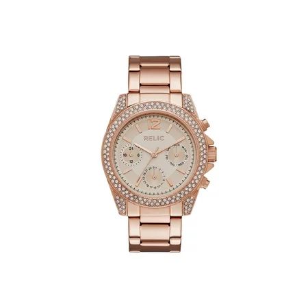 Relic by Fossil Women's Jane Multifunction Stainless Steel Rose Gold Watch | Walmart (US)