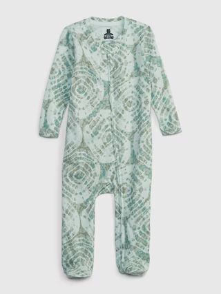 Baby Print Footed One-Piece | Gap (US)