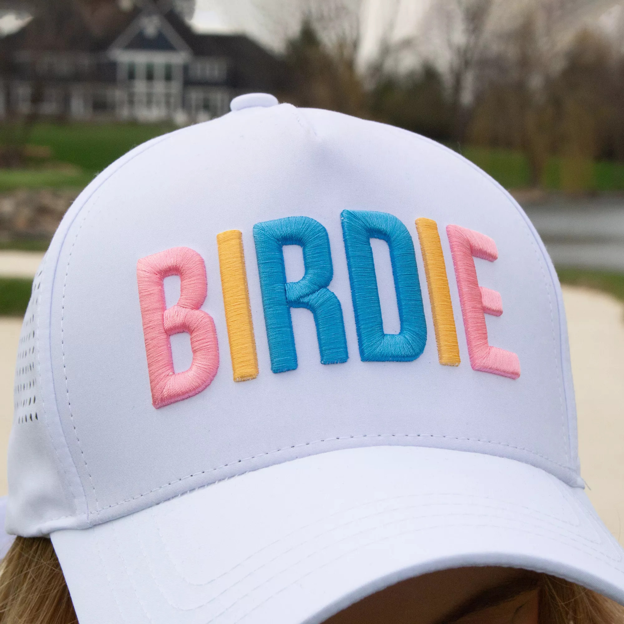 Fore The Girls Women's Golf Trucker Hat, Girls', Birdie White | DICK'S Sporting Goods