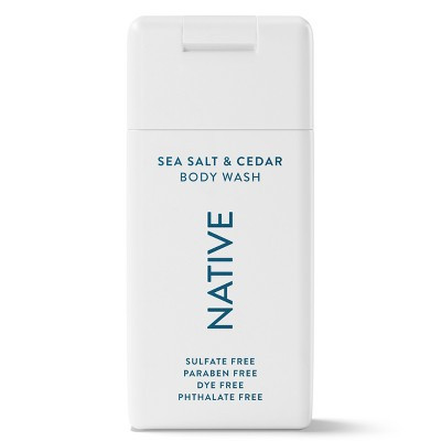 Native Body Wash - Sea Salt & Cedar - 3oz | Target