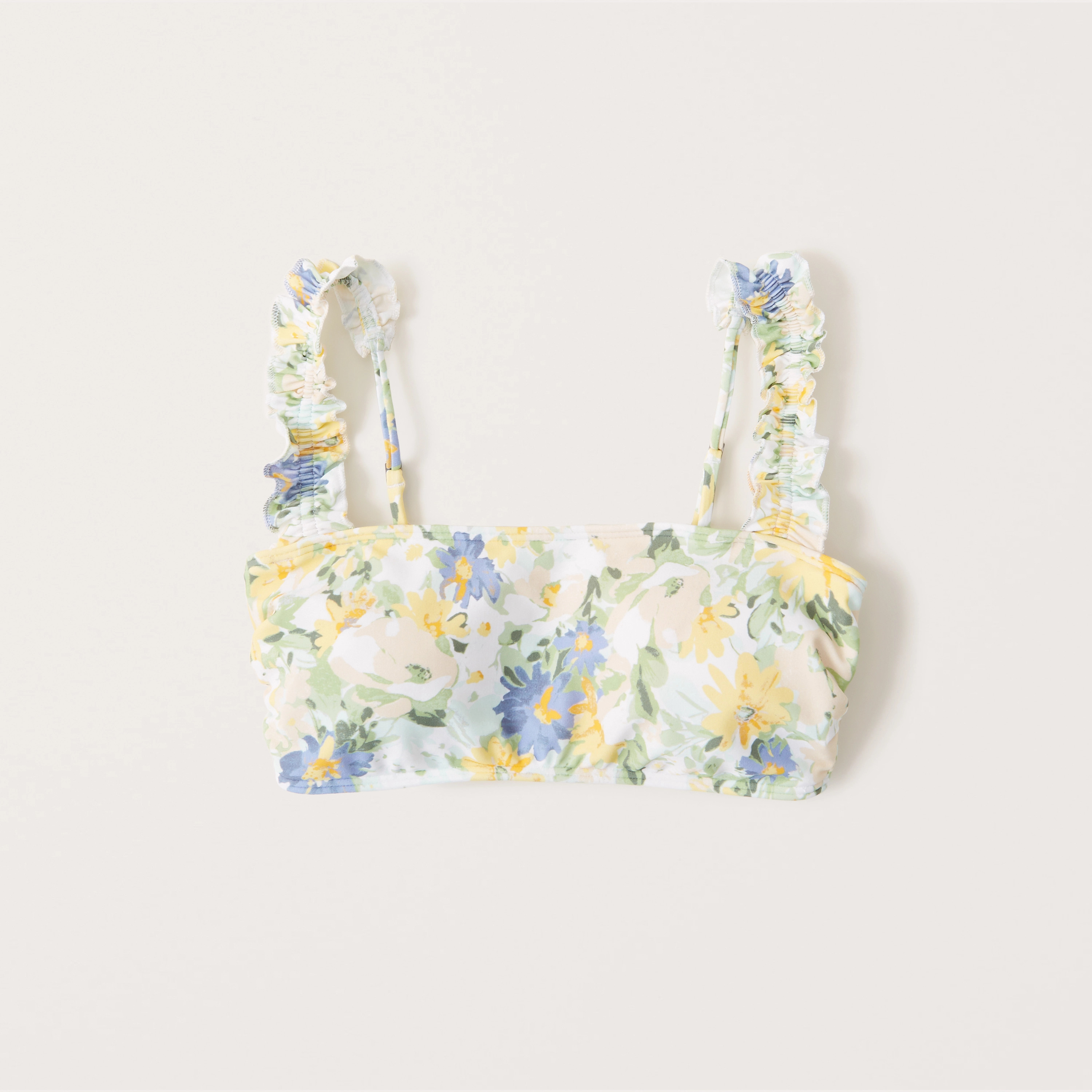 Ruffle Strap Bralette | Abercrombie & Fitch (US)