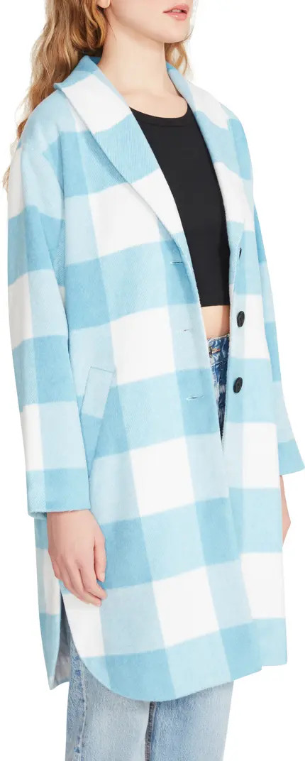Berries and Cream Buffalo Check Coat | Nordstrom