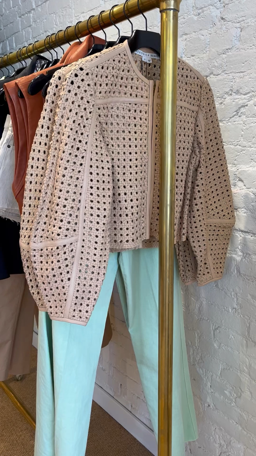 I love with this leather lattice jacket  

#LTKFind