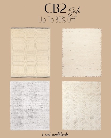CB2 rug sale
Home refresh 

#LTKSeasonal #LTKHome #LTKSaleAlert