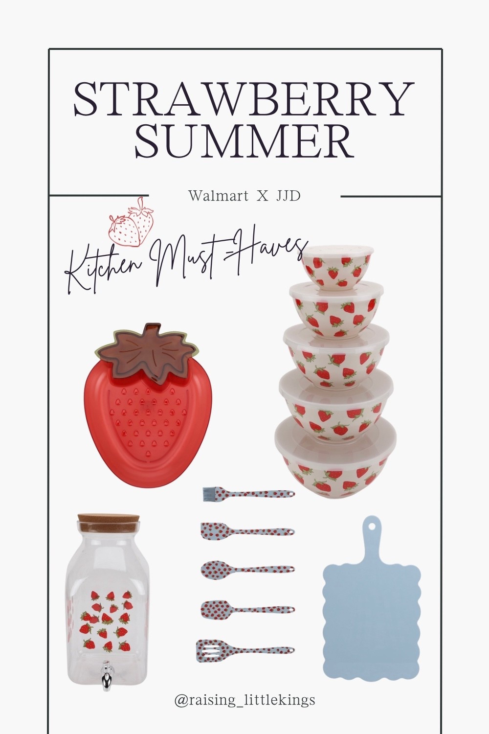 The berry cutest summer serveware! I am
Obsessed with the strawberry theme! Walmart’s collab with JJD is everything I didn’t know I needed for the season!

#LTKfoodie #LTKHome #LTKSeasonal
