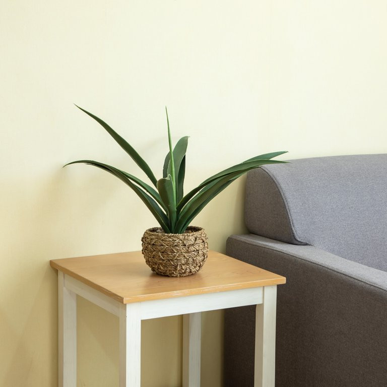 Mainstays 18" Artificial Pandanus Leaf Plant in Natural Seagrass Pot18" | Walmart (US)