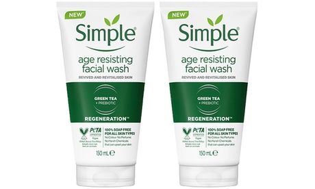 Age Resisting Facial Wash 150ml, Six, Green, Simple | Groupon UK- AU