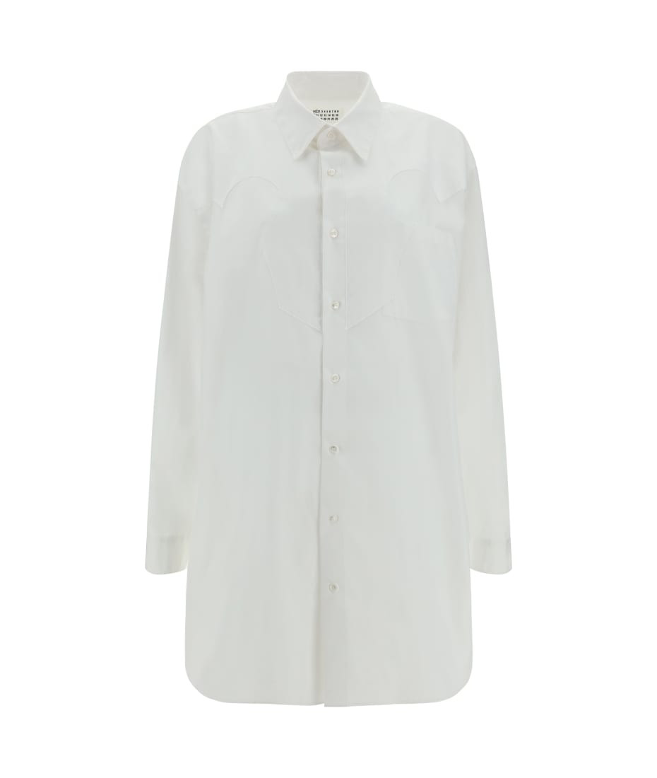 Button-up Mini Shirt Dress | Italist.com US