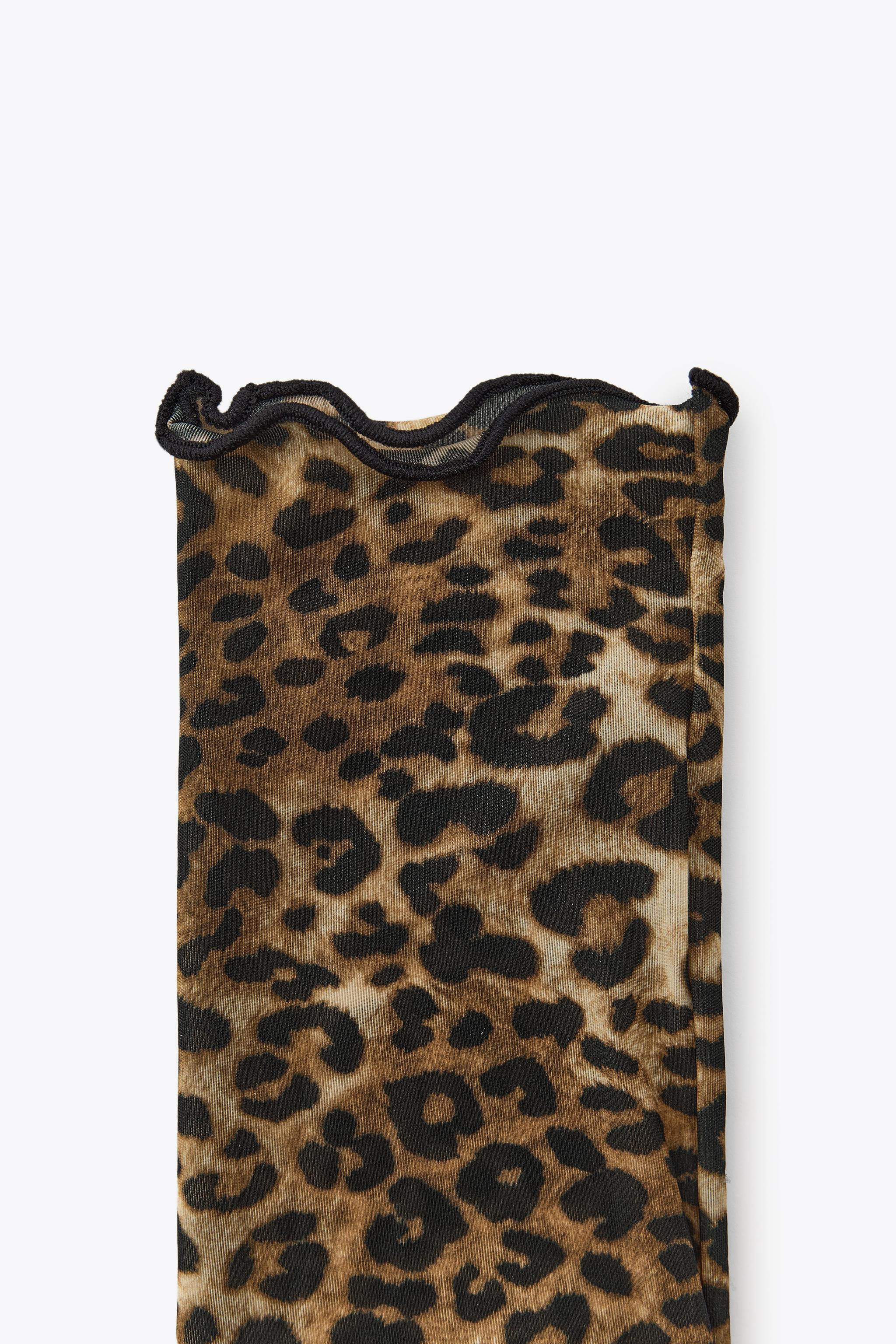 FINE ANIMAL PRINT SOCKS | Zara UK