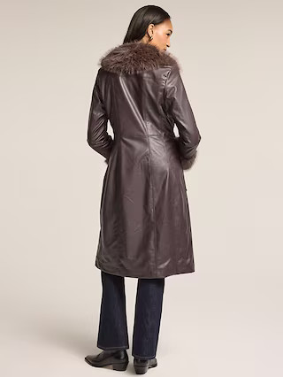 Old Navy x Anna Sui Vegan Leather Coat | Old Navy (US)