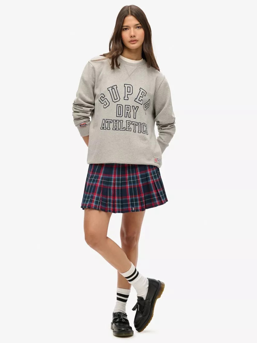 Superdry Mid Rise Check Mini Skirt | John Lewis (UK)