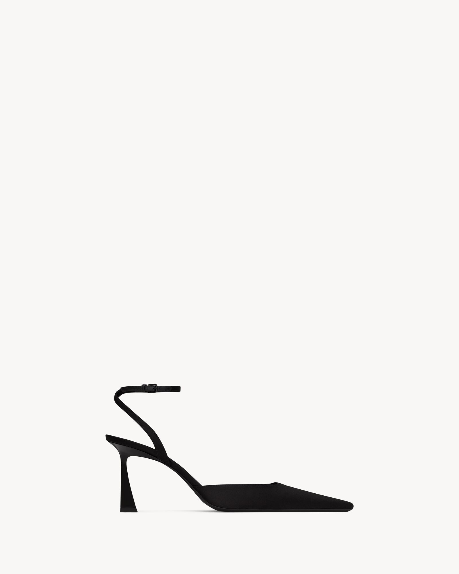 aimée slingback pumps in satin crepe | Saint Laurent Inc. (Global)