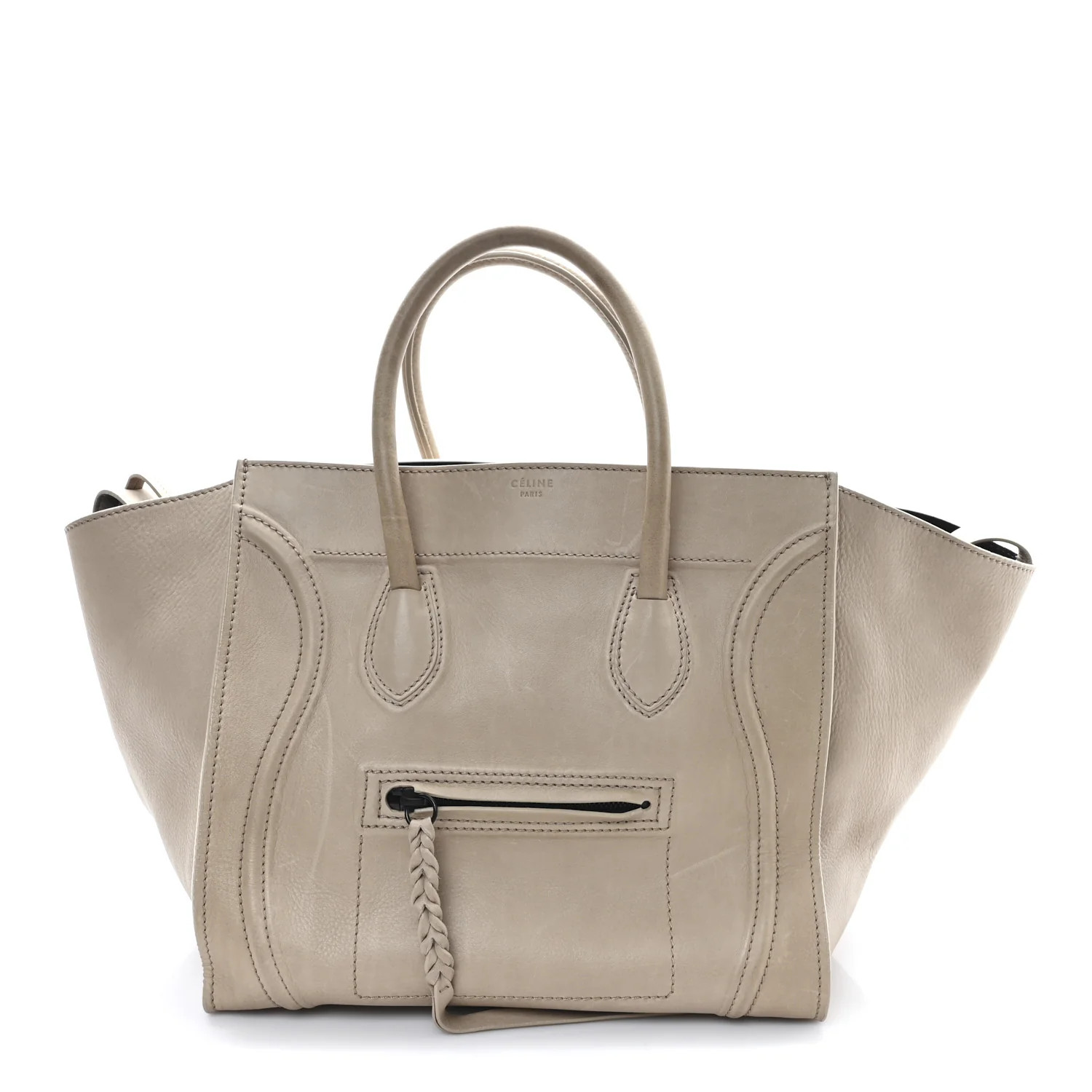 Supple Calfskin Medium Phantom Luggage Beige | FASHIONPHILE (US)