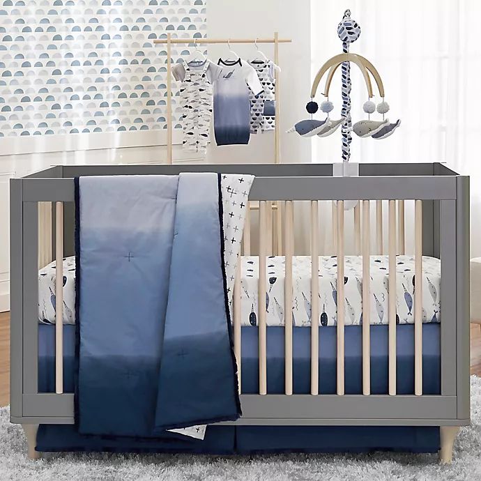 just born® Dream Ombre Nursery Bedding Collection in Blue | buybuy BABY