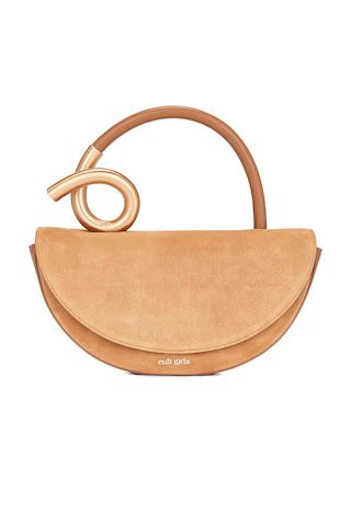 Cult Gaia Azariah Top Handle Bag in Camel from Revolve.com | Revolve Clothing (Global)
