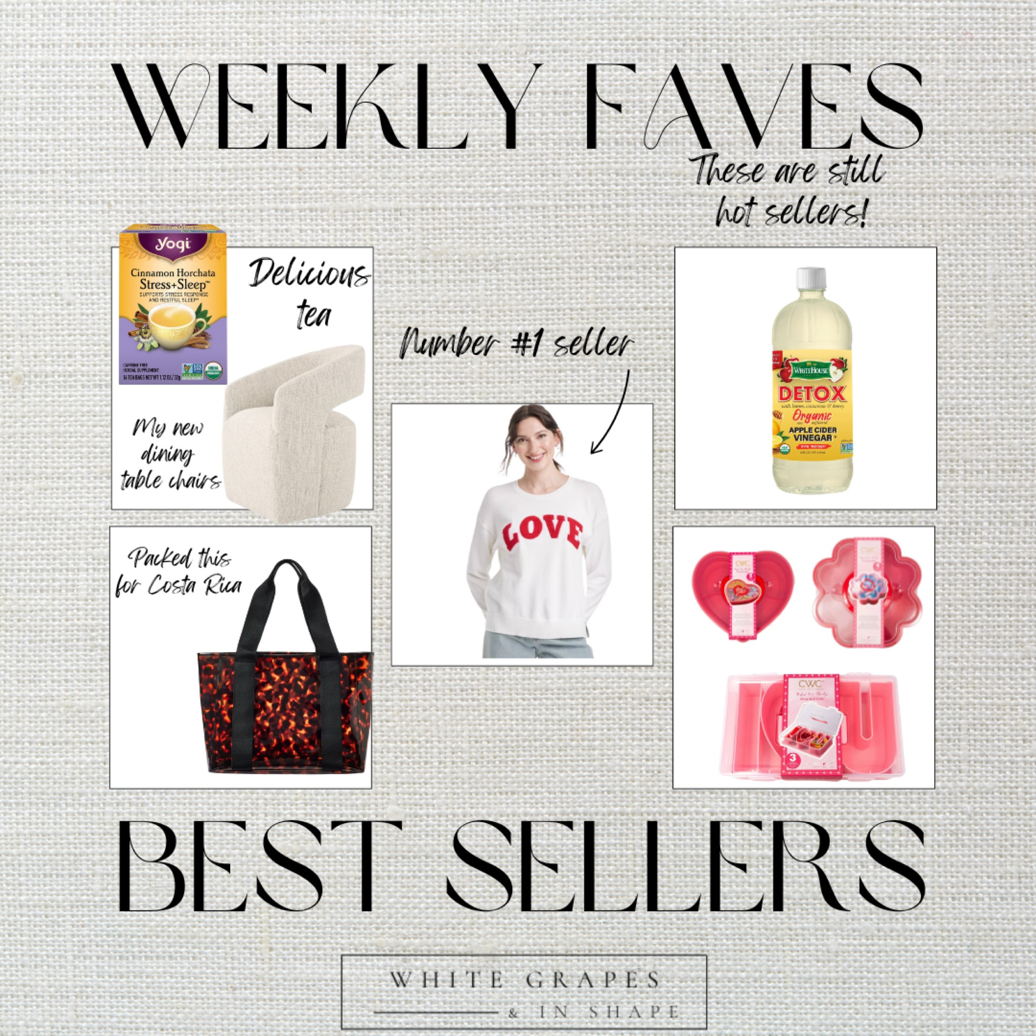 Your Weekly Favorites 

#LTKHome #LTKFindsUnder50 #LTKBeauty