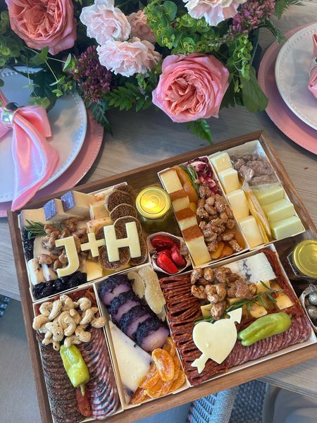 Engagement charcuterie board! So yummy! This was a hit at my bridal shower! 

#LTKhome #LTKwedding