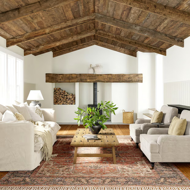 Botaniq Petal Medallion Tassel Multi Rug | Rugs USA