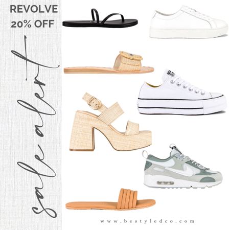 Revolve 20% off everything sals today only!!! #sneakers #shoes #sandals

#LTKshoecrush #LTKsalealert #LTKSale