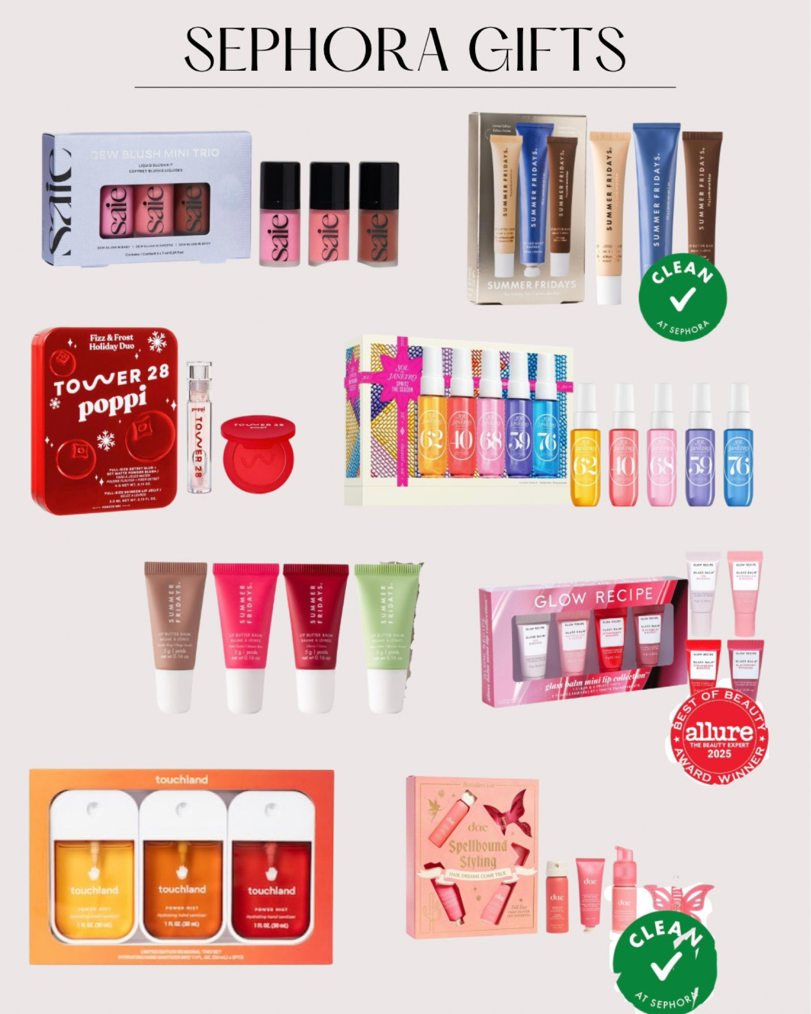 Sephora holiday gift sets 

#LTKSeasonal #LTKBeauty #LTKFindsUnder50