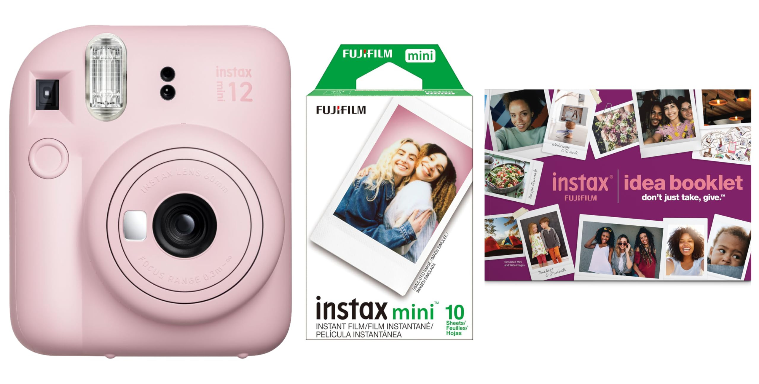 FUJIFILM INSTAX MINI 12 Pink Bundle 2025 | Amazon (US)