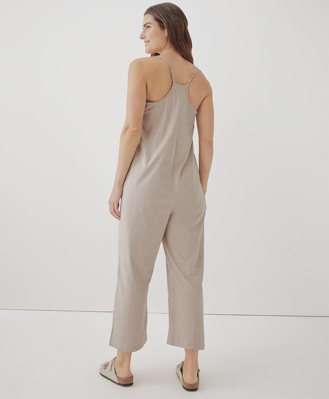 Women’s Cool Stretch Lounge Jumpsuit made with Organic Cotton | Pact | Pact Apparel