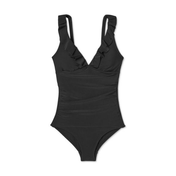 Women's Ruffle One Piece Swimsuit - Kona Sol™ | Target