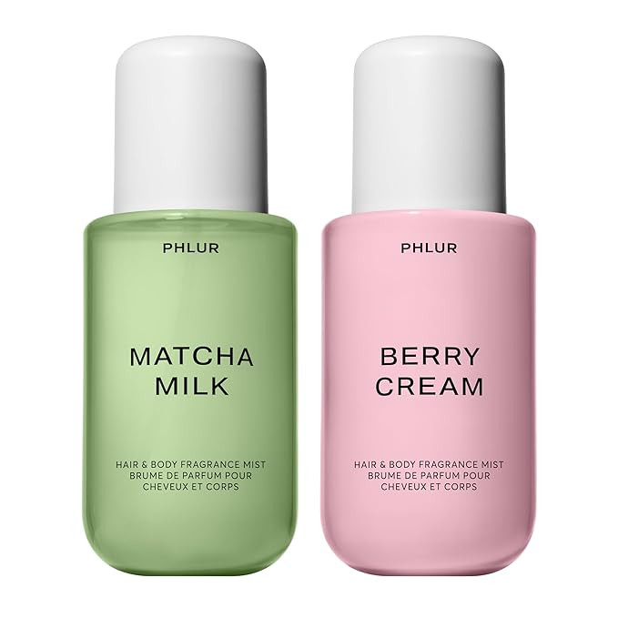 PHLUR Berry Matcha Latte Body Mists, 8oz Each - Hair and Body Perfume for Women | Amazon (US)