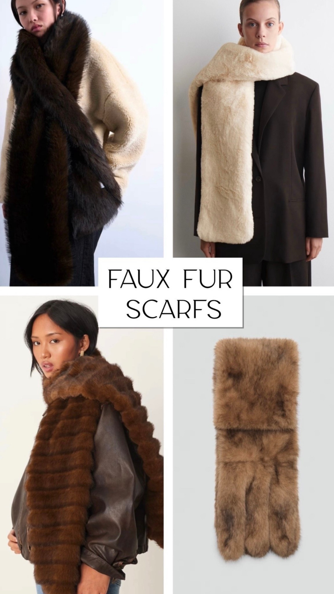 Faux Fur Scarf 

#LTKHoliday #LTKGiftGuide #LTKCyberWeek