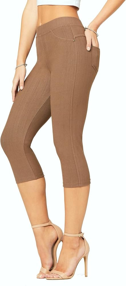 Conceited Jeggings for Women with Pockets - High Waist - Tummy Control Shaping - Regular and Plus... | Amazon (US)