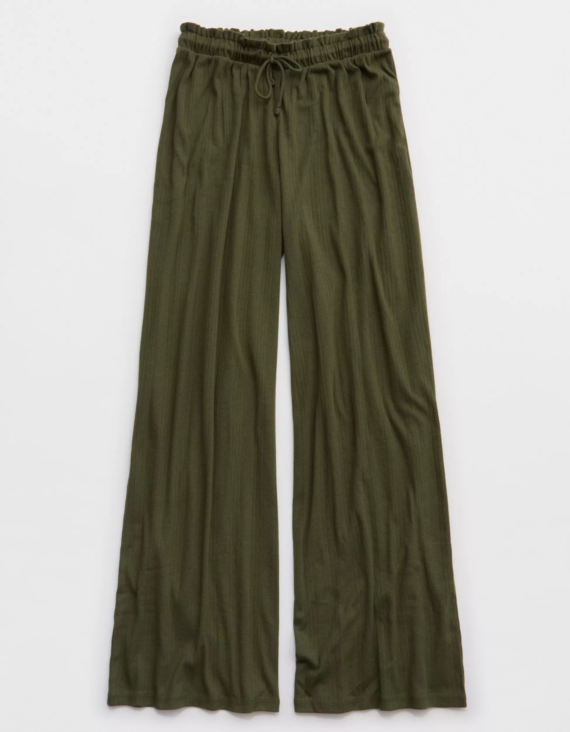 Aerie Off-Duty Pointelle Trouser PJ | Aerie