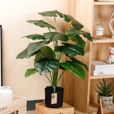 Fake Plants Large Artificial Tropical Faux Plant Indoor Tall for Room Home Bathroom Farmhouse Outdoor Decor | Wayfair North America