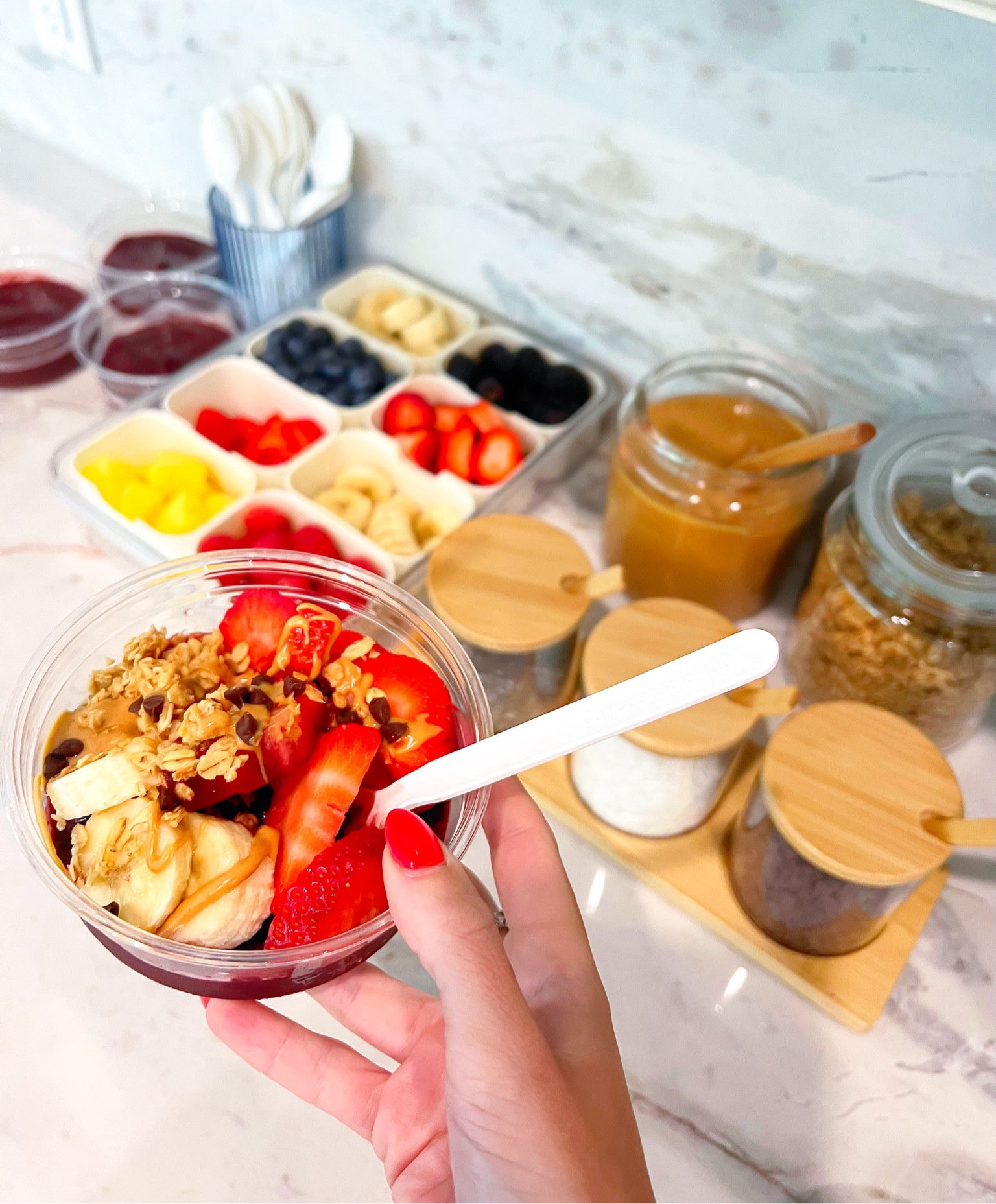 Açaí bowl station. Amazon home. Amazon kitchen. Meal prep 

#LTKSeasonal #LTKhome