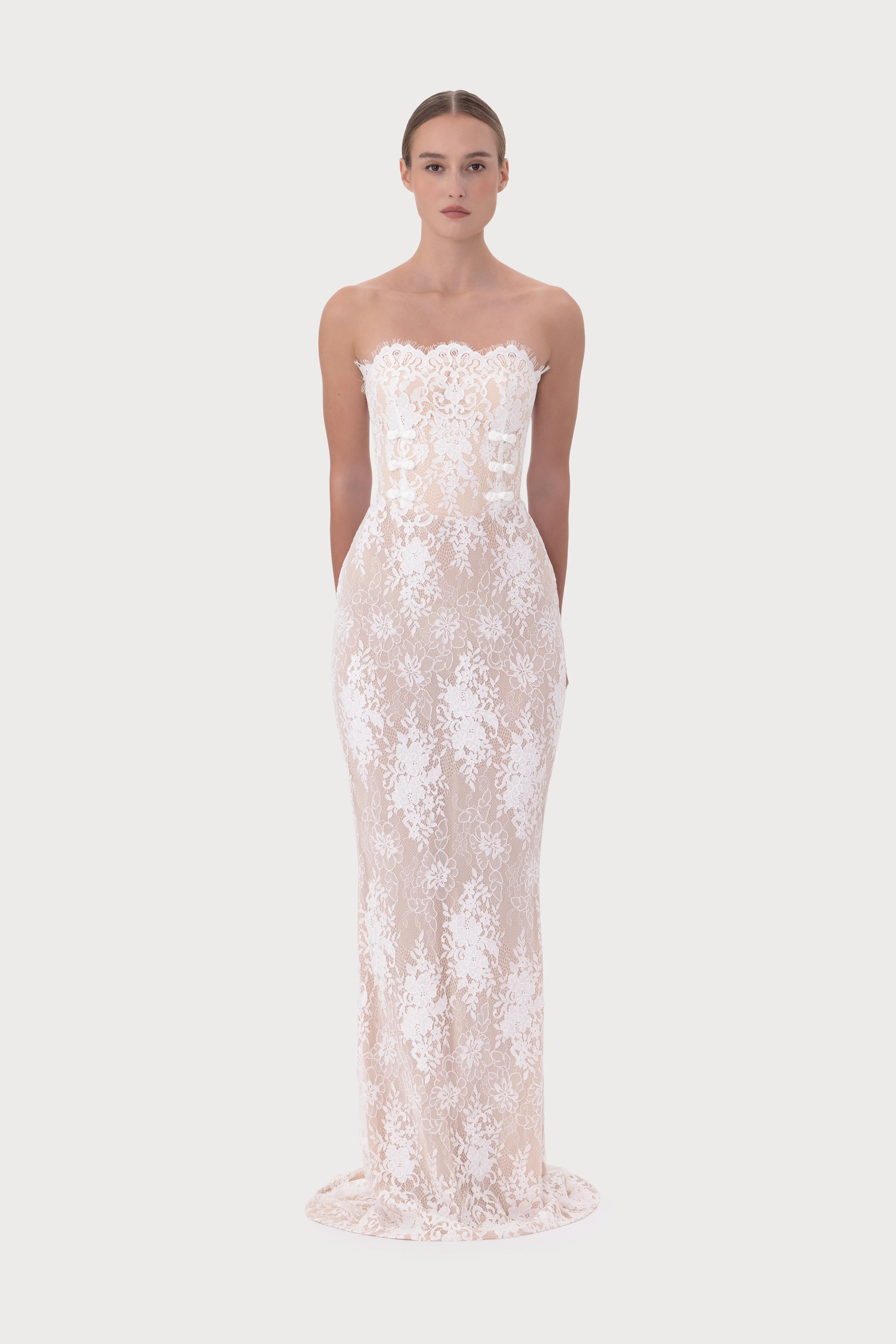Chantal Lace Gown | Sau Lee