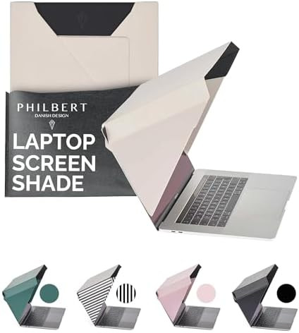 4-in-1 Laptop Sun Shade - Slim Hood Screen Shade, Privacy Screen, Heat Protection, & Contrast Enh... | Amazon (US)