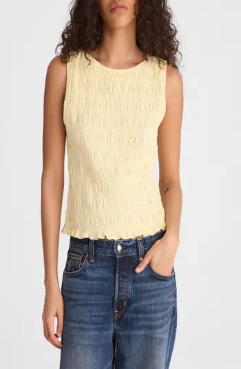 Madewell Smocked Tank Top | Nordstrom | Nordstrom