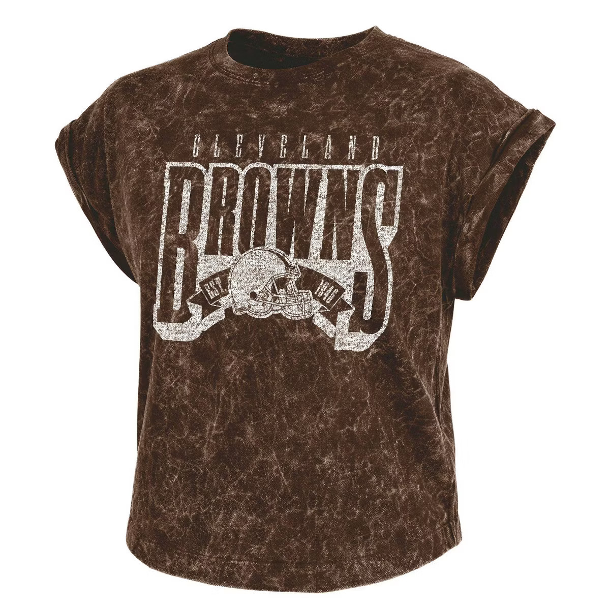 NFL Cleveland Browns Women's Short Sleeve Fashion T-Shirt - S | Target