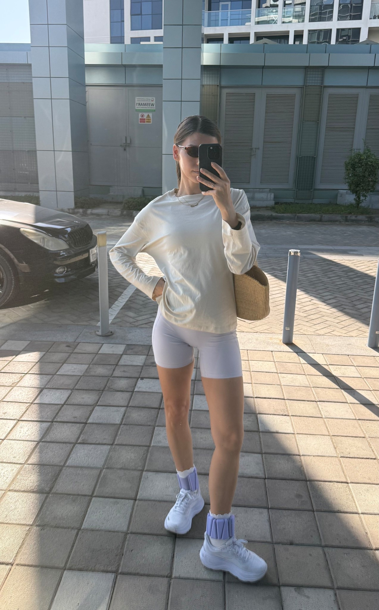 Athleisure style for spring early walks , love this lilac and light beige combo 

#LTKActive #LTKmorningroutine #LTKmomlife