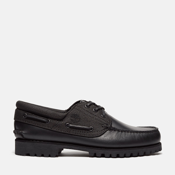 Timberland® Authentic Handsewn 3-Eye Bootsschuh für Herren in Schwarz | Timberland (EU)