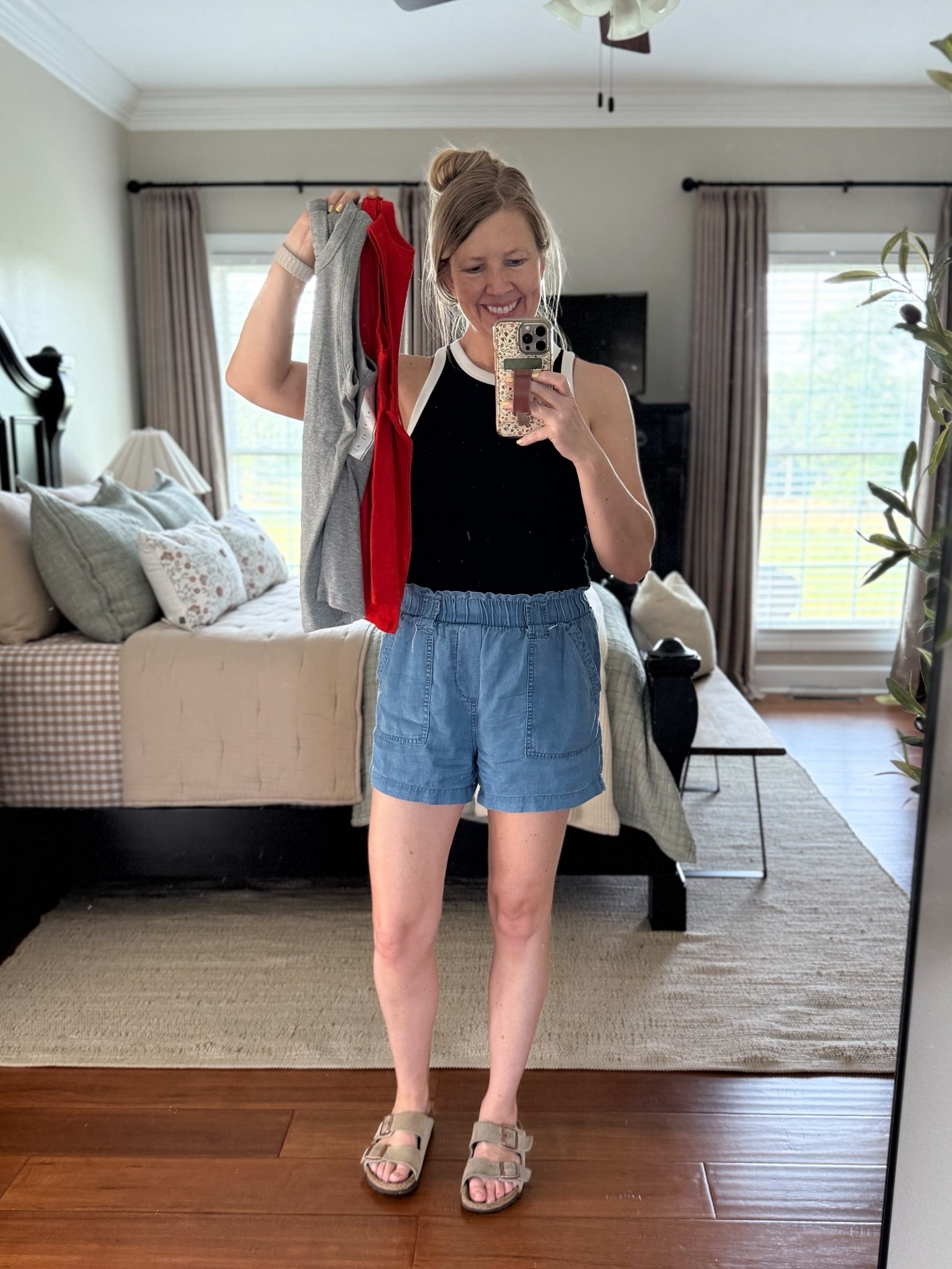 The best tanks for Summer and only $8! These come in so many different colors too! 

#LTKMidsize #LTKSeasonal #LTKOver40